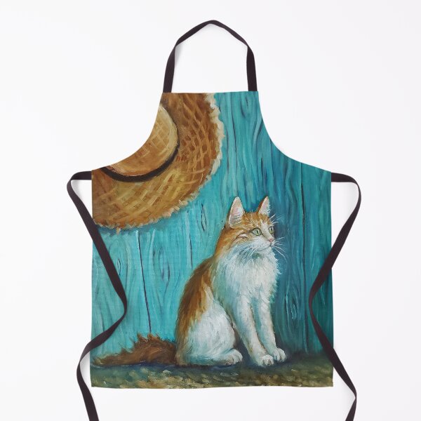 Item preview, Oil painting Cute FLUFFY Cat designed and sold by ChicagoDixon.