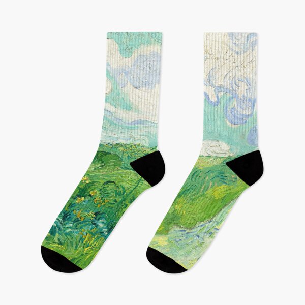 Artikelvorschau, Vincent Van Gogh Grüne Weizenfelder Malerei entworfen und verkauft von ind3finite.
