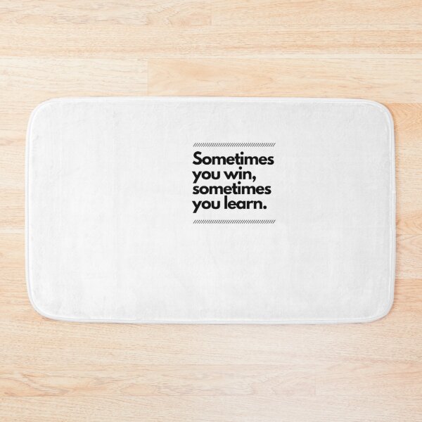 Item preview, Sometimes you win, sometimes you learn designed and sold by Boleirov.