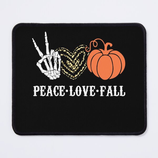 Item preview, Peace Love Fall Peace Love Pumpkin designed and sold by hasanmasud.