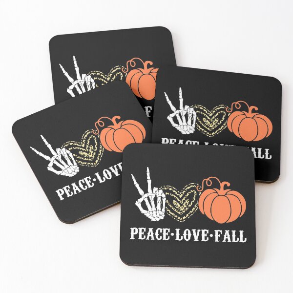 Item preview, Peace Love Fall Peace Love Pumpkin designed and sold by hasanmasud.