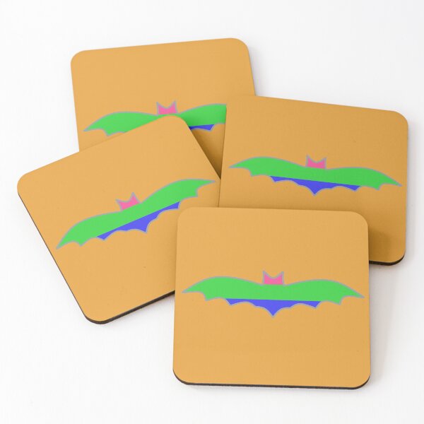 Item preview, Polysexual/Polyromantic Pride Flag: Halloween Bat designed and sold by DisneyFanatic23.