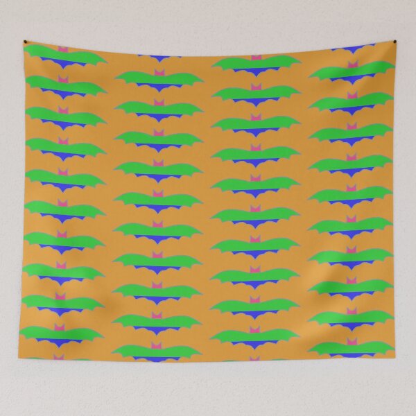 Item preview, Polysexual/Polyromantic Pride Flag: Halloween Bat designed and sold by DisneyFanatic23.