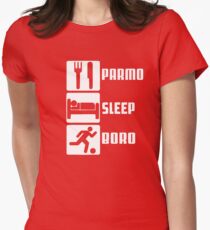 PARMO SLEEP BORO Women's Fitted T-Shirt