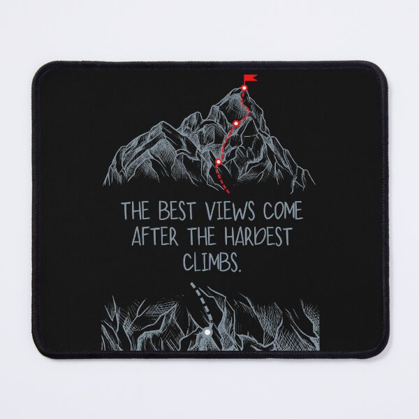 Item preview, The best views come after the hardest climbs designed and sold by Boleirov.