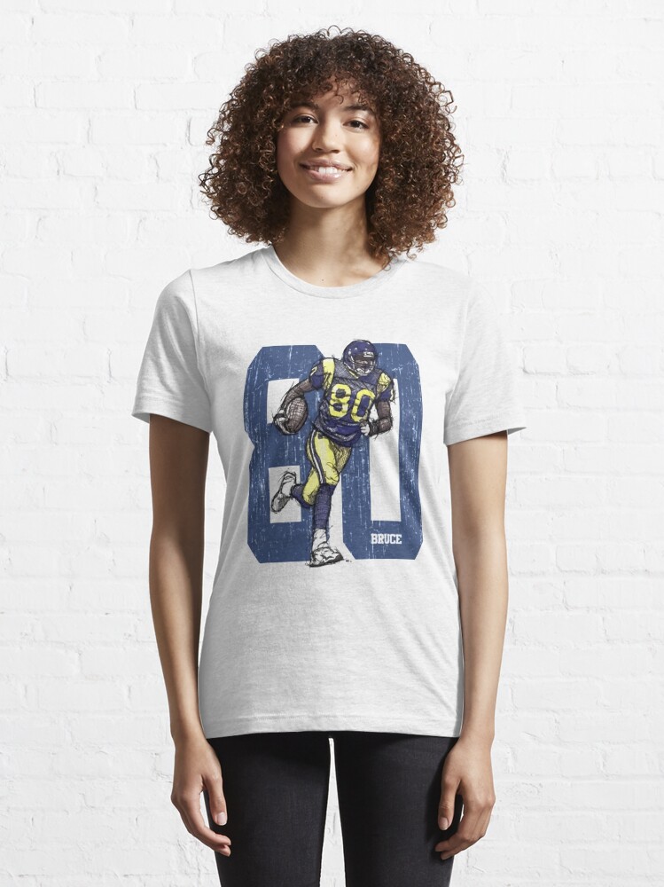 ISAAC BRUCE VINTAGE ST, LOUIS FOOTBALL APPAREL Essential T-Shirt for Sale  by SamaulMani