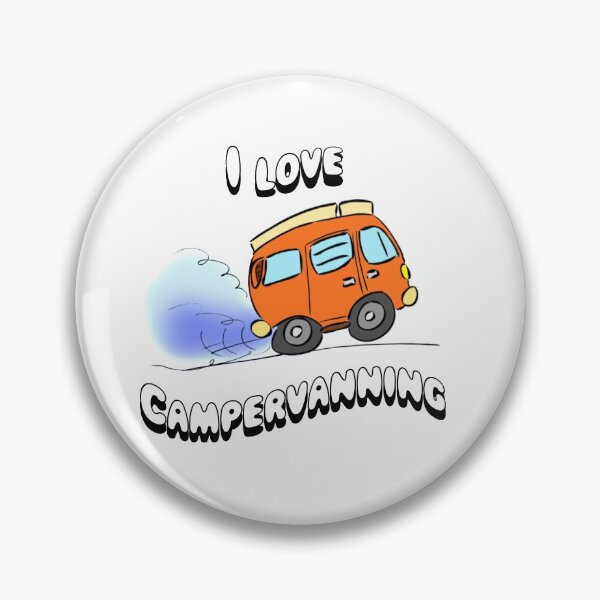 Item preview, I love campervanning designed and sold by So Much 2 See.