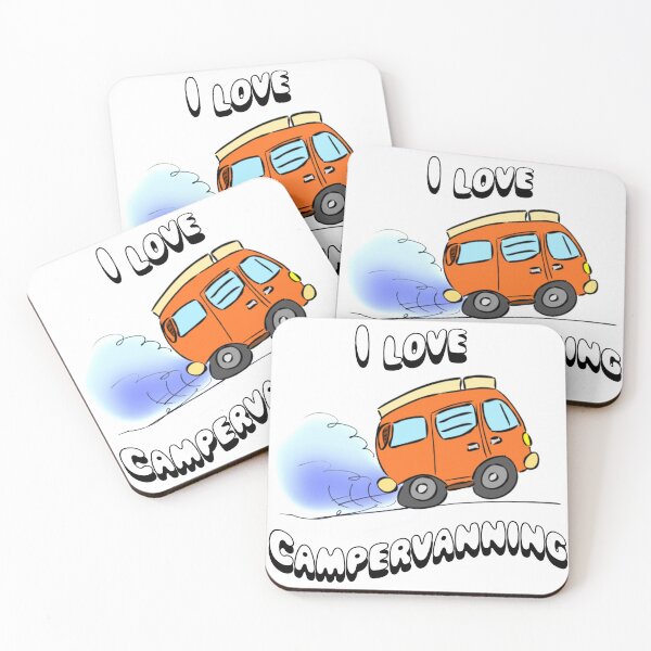 Item preview, I love campervanning designed and sold by So Much 2 See.