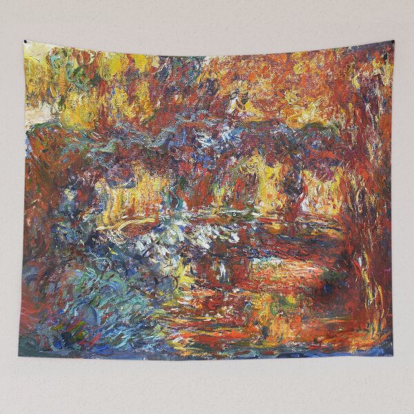 Item preview, Claude Monet The Japanese Footbridge Painting designed and sold by ind3finite.