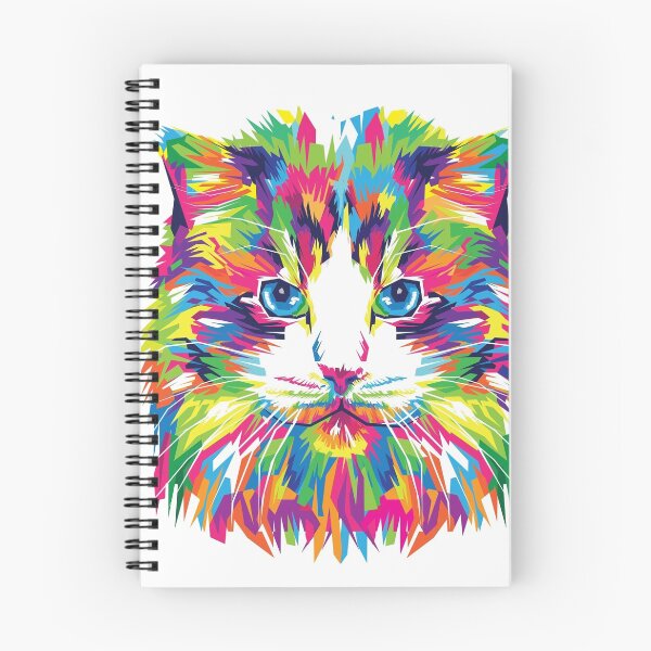 Item preview, Multicolored Cat designed and sold by luisulan.