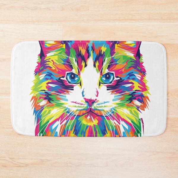 Item preview, Multicolored Cat designed and sold by luisulan.