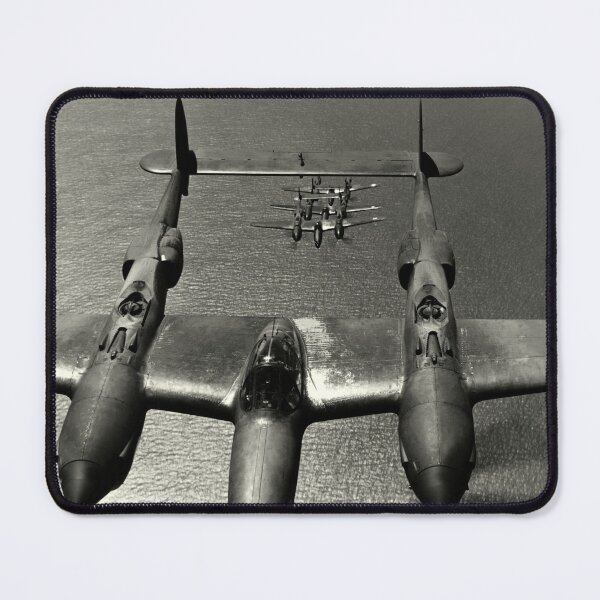 Item preview, WWII Flight of P-38 Lightnings designed and sold by retrophotoworks.