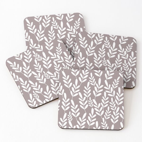 Item preview, Garden Leaf Vines in Mocha  designed and sold by anzelas.