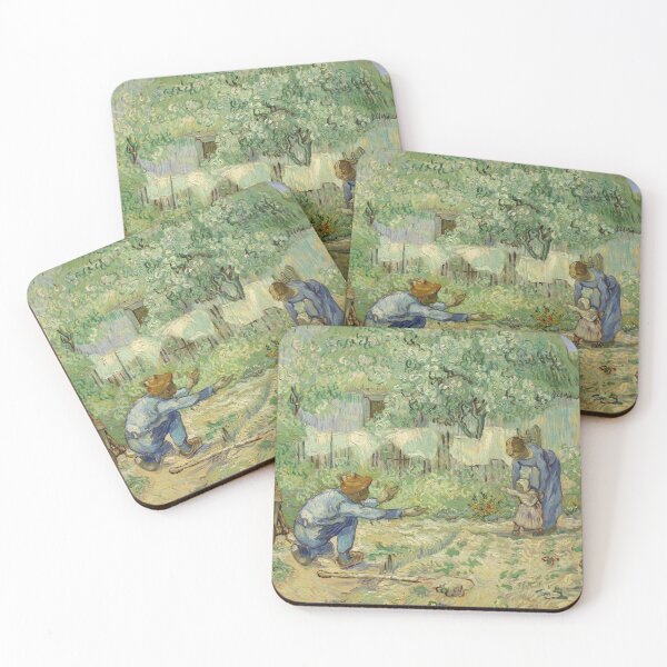 Item preview, First Steps after Millet by Vincent van Gogh designed and sold by Amanda1775.