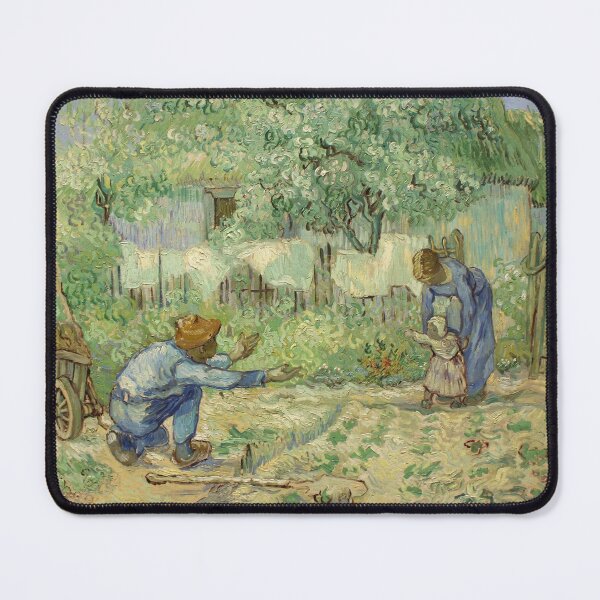 Item preview, First Steps after Millet by Vincent van Gogh designed and sold by Amanda1775.