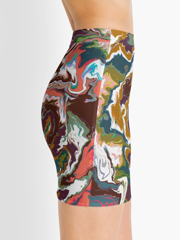 Discover Trippy Marble 70’s Mini Skirt