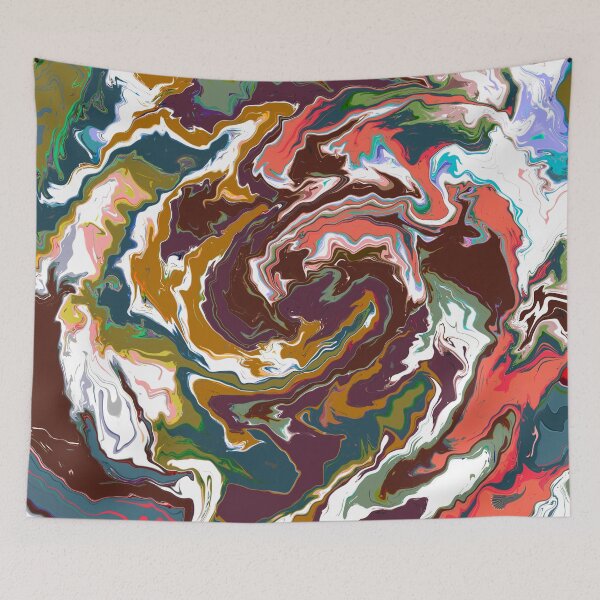 Artikelvorschau, Trippy 70er Marmor-Look entworfen und verkauft von kalanisart.