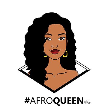 Artwork thumbnail, AfroQueen - Curly by vee-madinina