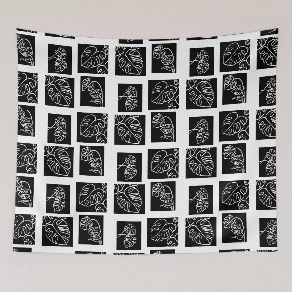 Item preview, Abstract monstera leaves designed and sold by kristinamj99.