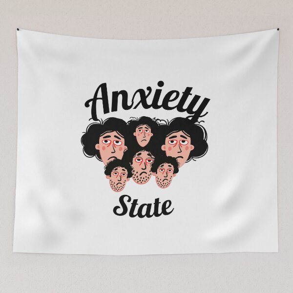 Item preview, Anxiety State College designed and sold by PiDesignn.