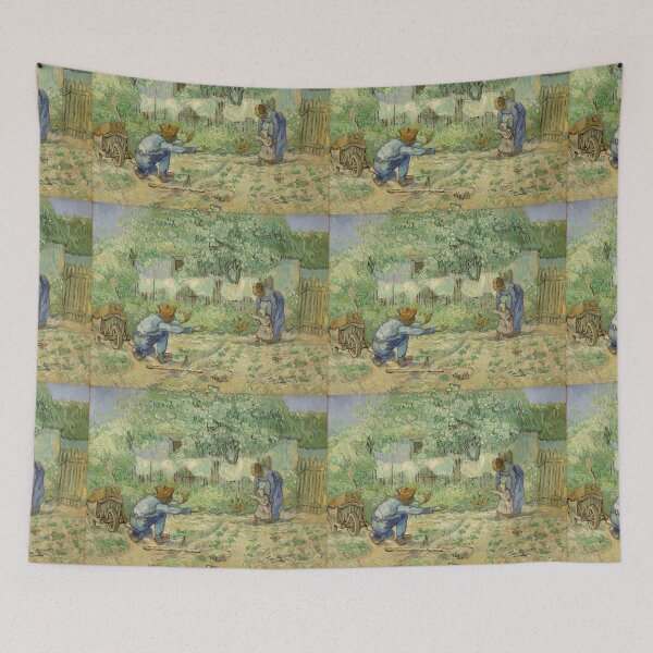 Item preview, First Steps after Millet by Vincent van Gogh designed and sold by Amanda1775.
