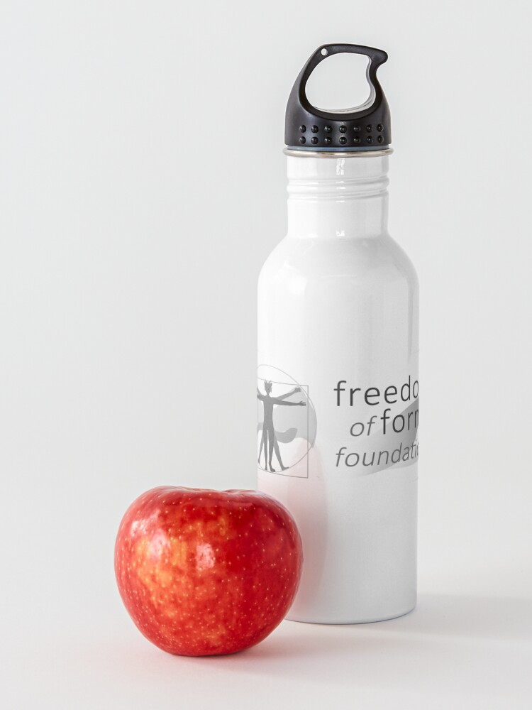 Alternate view of Freedom of Form Foundation logo Water Bottle