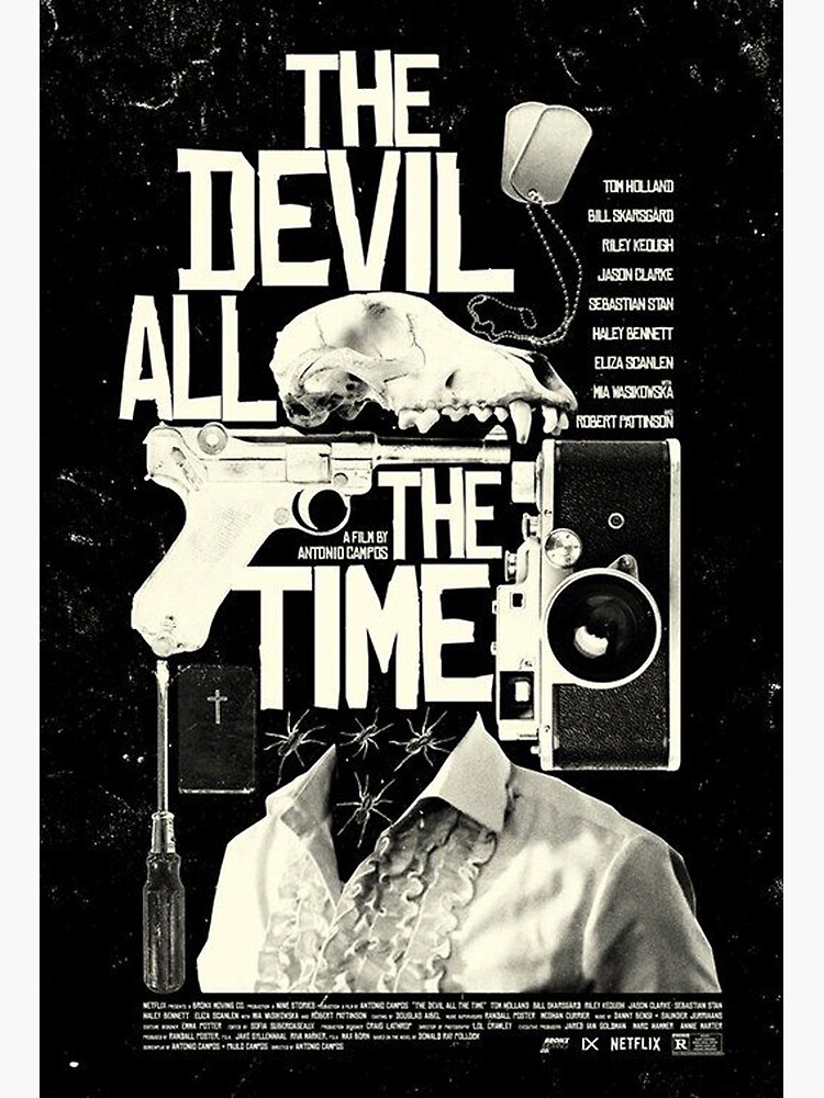 The Devil All the Time Poster for Sale by HartGreer