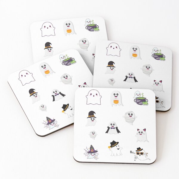 Item preview, CUTE HALLOWEEN GHOSTS designed and sold by billionairebrnd.