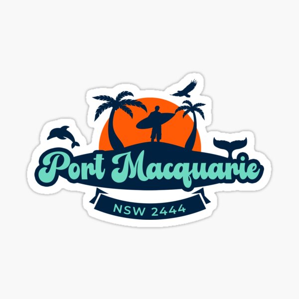 Port Macquarie NSW Australia, Pure Paradise!! Sticker