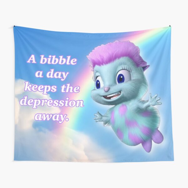 Bibble Motto Tapestry