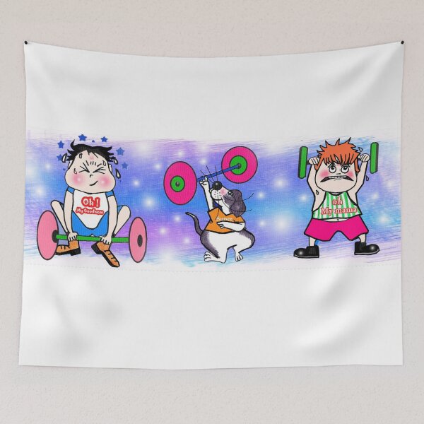 Item preview, Lifting weights- cute super  dog  designed and sold by Shirley cute art .