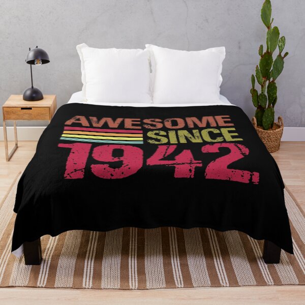 Item preview, Awesome Since 1942 Retro Vintage 79th Birthday Gift designed and sold by designbychow.
