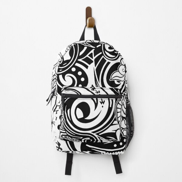 Item preview, Hawaiian Black Village Design Threads Tiare Print Artboard designed and sold by sunnthreads.