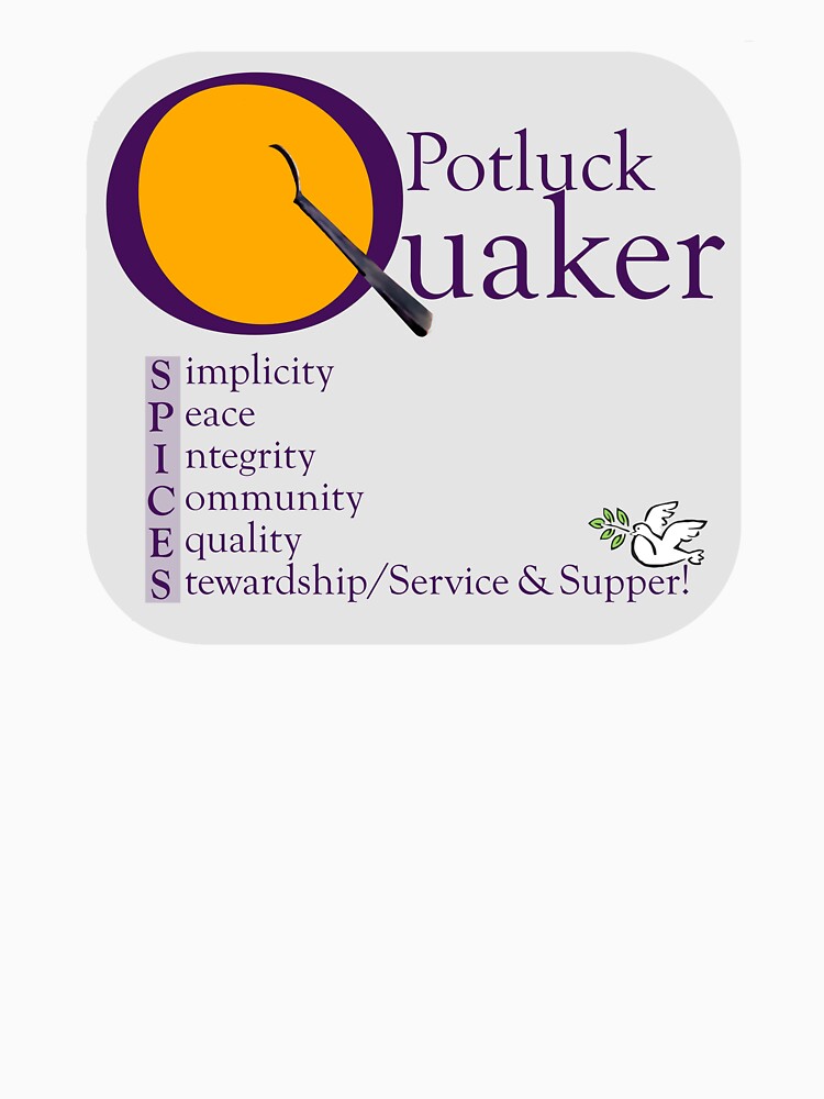"Potluck Quaker and SPICES" Essential TShirt for Sale by GabiClayton