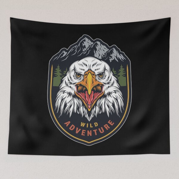 Item preview, Wild Adventure Bald Eagle designed and sold by Vector Scout Lab.