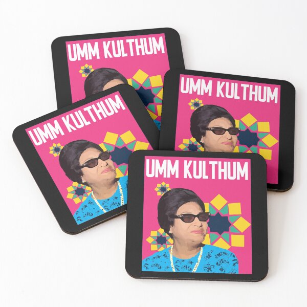 Item preview, Umm Kulthum Pop Art Fitted Scoop T-Shirt designed and sold by ainglit.