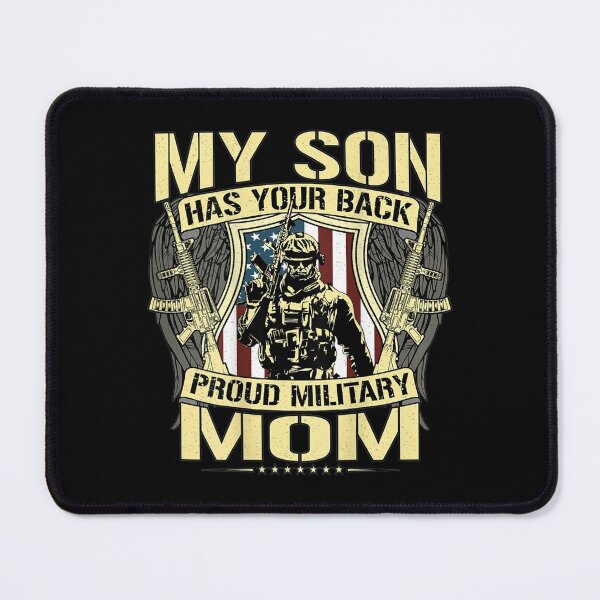 Item preview,  Son Has Your Back Proud Mom Army Mother Gift designed and sold by bessiey23.