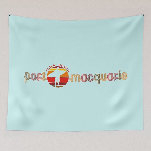 Item preview, Town Beach Port Macquarie 2444, Surf Paradise On The Australia NSW Mid North Coast. Town Beach Rocks! designed and sold by richtheozzy.