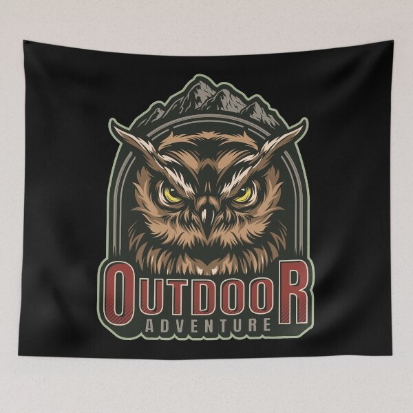 Item preview, Outdoor Adventure Owl designed and sold by Vector Scout Lab.