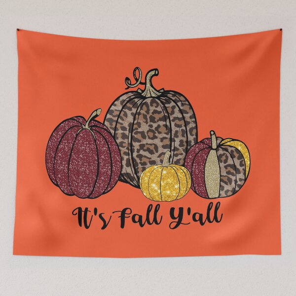 Item preview, Its Fall Yall T-Shirt Women, Fall Apparel, Fall Clothes Women, Fall Mug, Leopard Pumpkin, Happy Fall Yall, Fall Tshirts, Peace Love Fall, Fall Pumpkin designed and sold by Nrlifecreations.