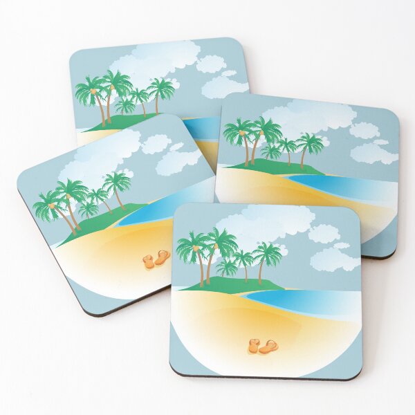 Item preview, tropical palm trees designed and sold by sbrstore.