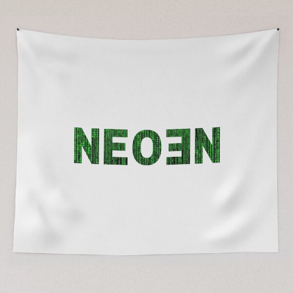 Item preview, NEO THE MATRIX 4 WHITE ► MATRIX INSPIRED designed and sold by MORE-THE-BRAND.