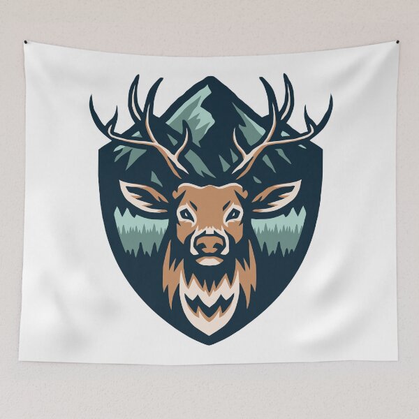 Item preview, The Wild Deer designed and sold by Vector Scout Lab.
