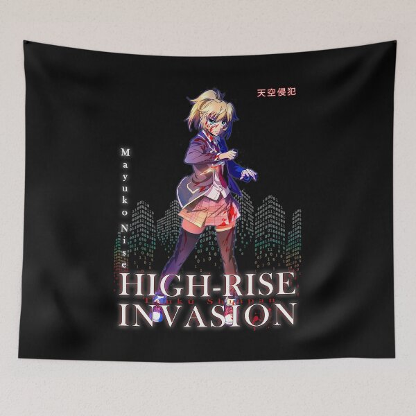 Item preview, High Rise Invasion Mayuko Nise Poster designed and sold by Mr-Whatever.