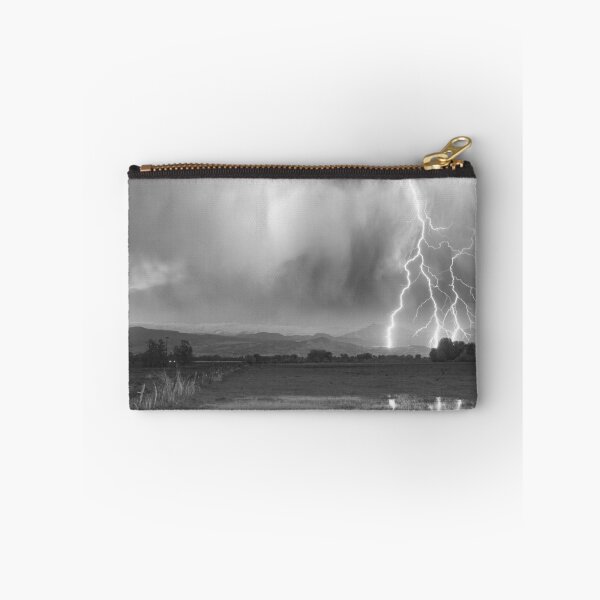 Item preview, Lightning Striking Longs Peak Foothills 6BW designed and sold by Bo Insogna.