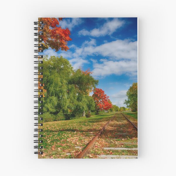 Item preview, Railroad Tracks at Grand-Pre National Historic Site designed and sold by kenmo.