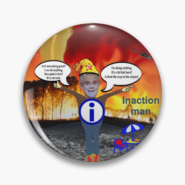 Item preview, Inaction Man Design designed and sold by muz2142.