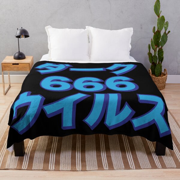 Item preview, Dark 666 Virus - 3D Tokyo Blue designed and sold by LMEandCoMerch.