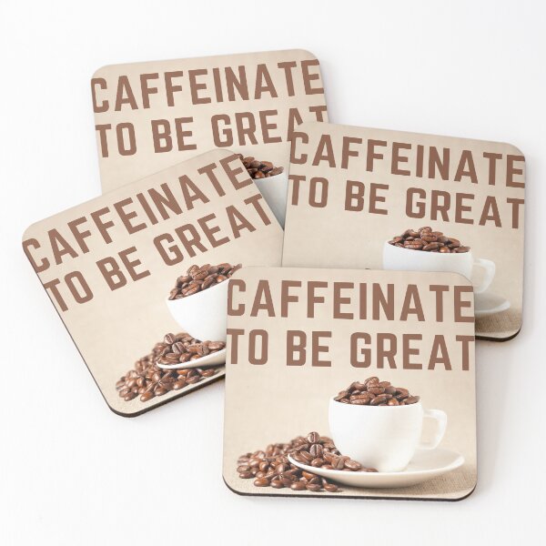 Item preview, Caffeinate to be Great. designed and sold by TeeRayBee.