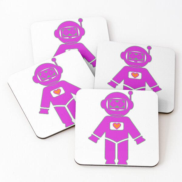 Item preview, Pink Robot Astronaut  designed and sold by Jeni Junk-Short.
